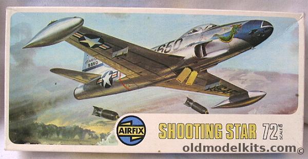 Airfix 1/72 F-80C (P-80) Shooting Star, 02043-3 plastic model kit